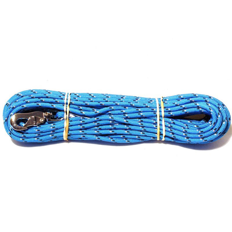 Spårlina Flätad Reflex Blå 15m