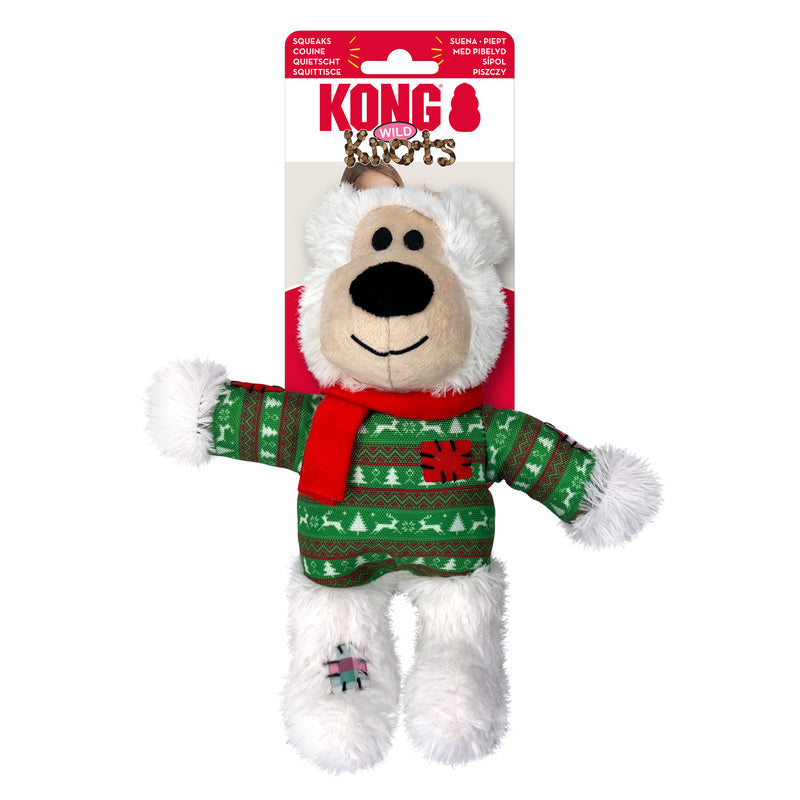 Holiday Wild Knots Bear Assorted M/l