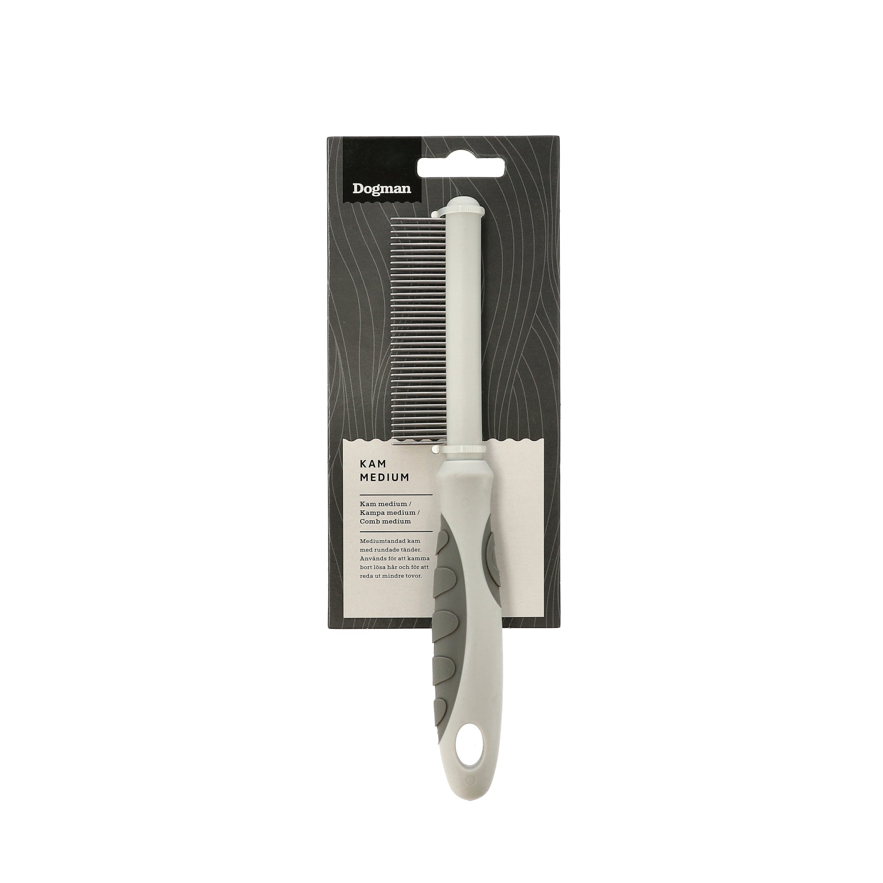 Greppvänlig Mediumtandad Kam