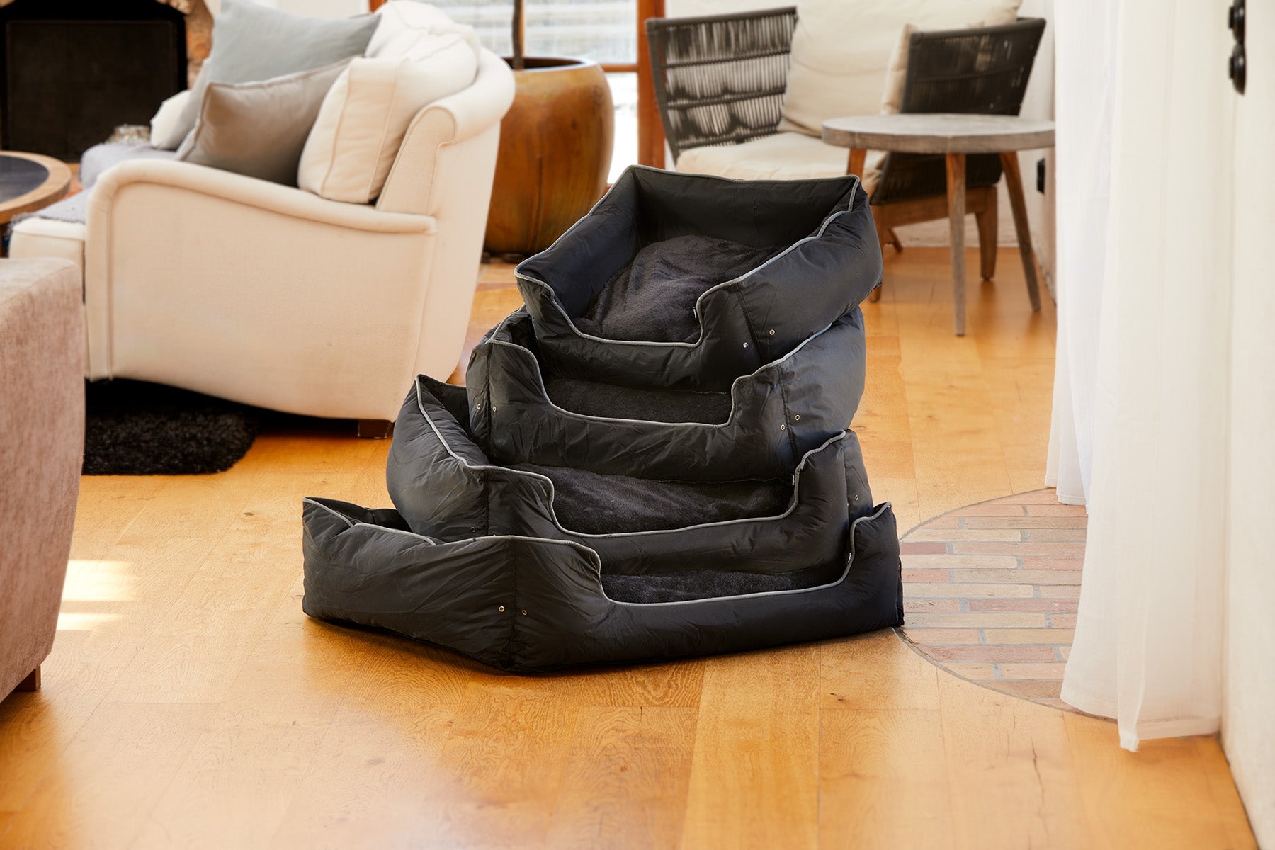 Buddy Hundbädd Svart XL