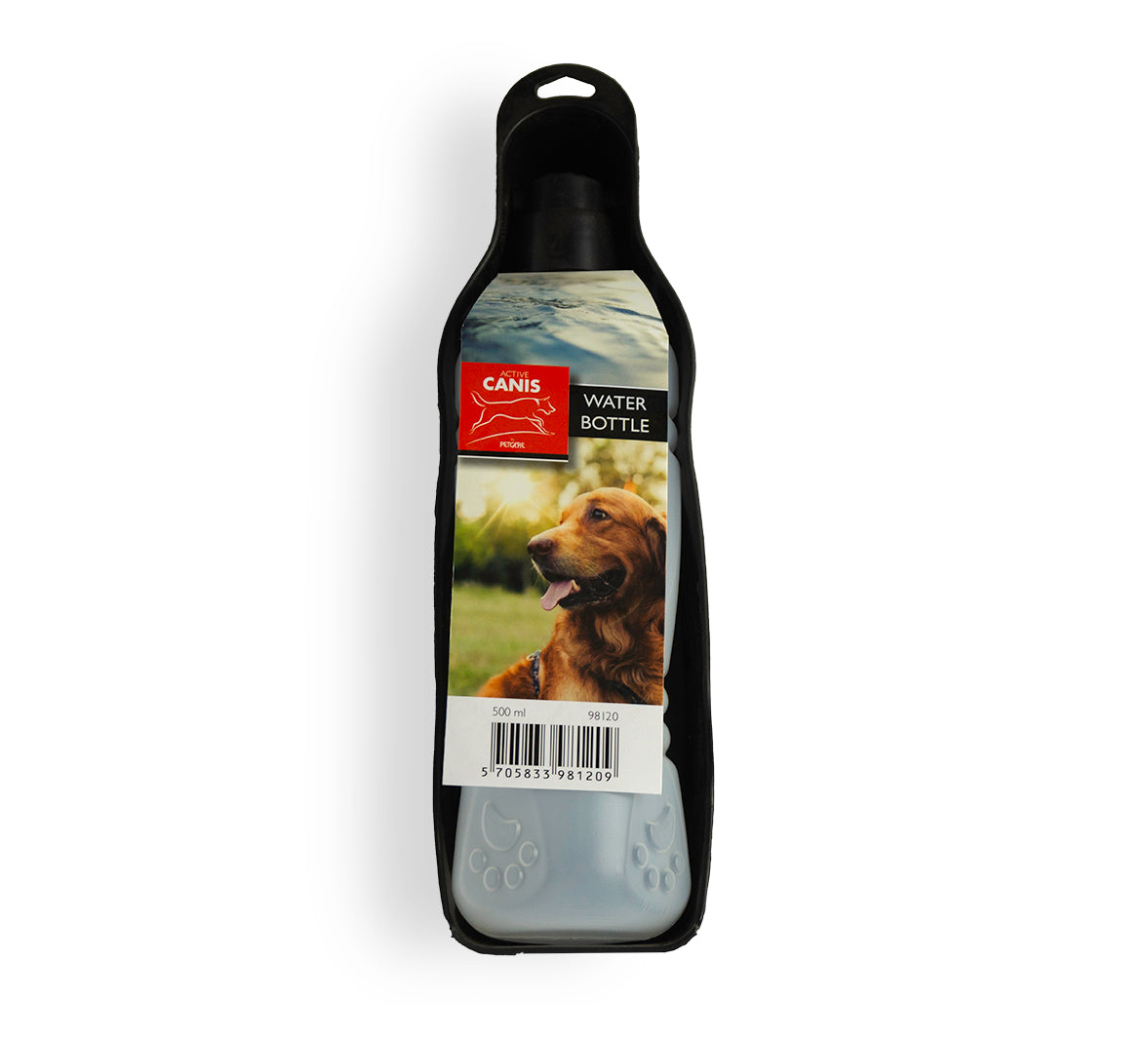 Active Canis Portable water bottle 500 ml black