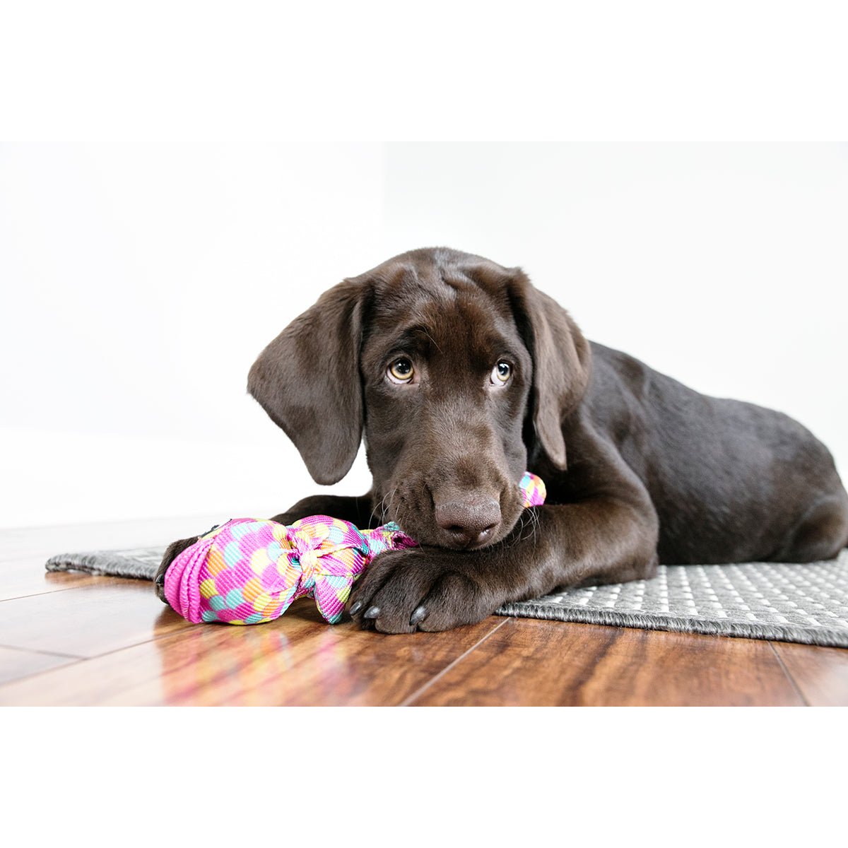 Kong Leksak Wubba Finz Rosa S