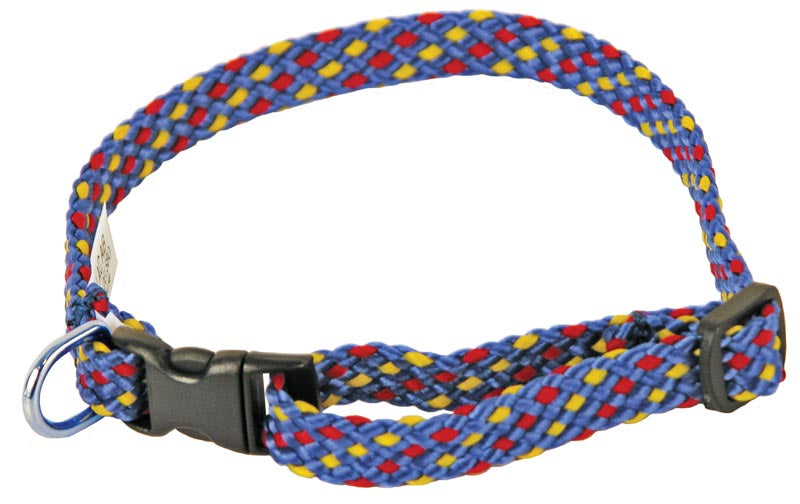 Valphalsband Ställbart Blå