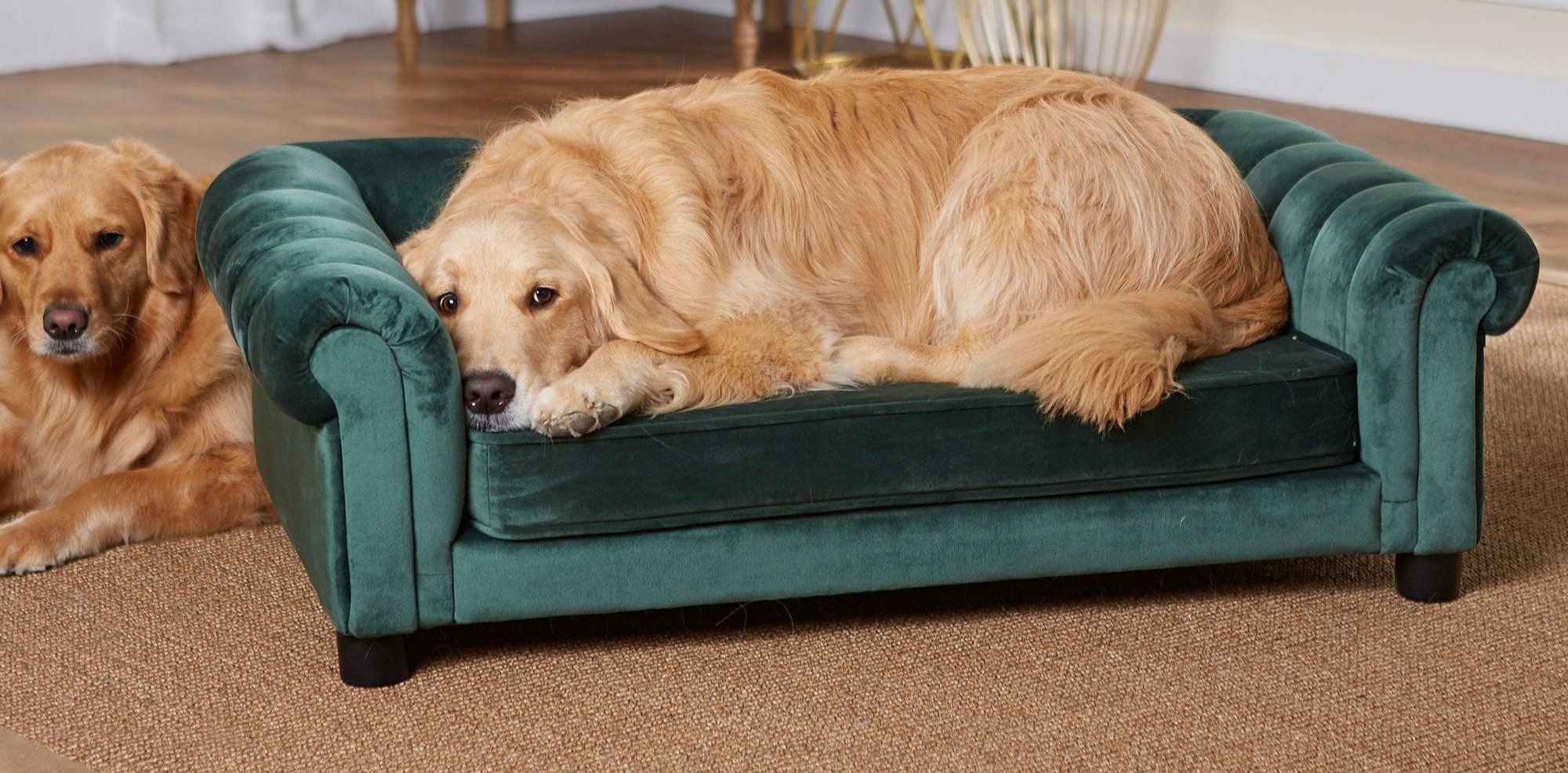 EHP Sullivan Sofa green 113.03 x 69.85 x 35.56 CM