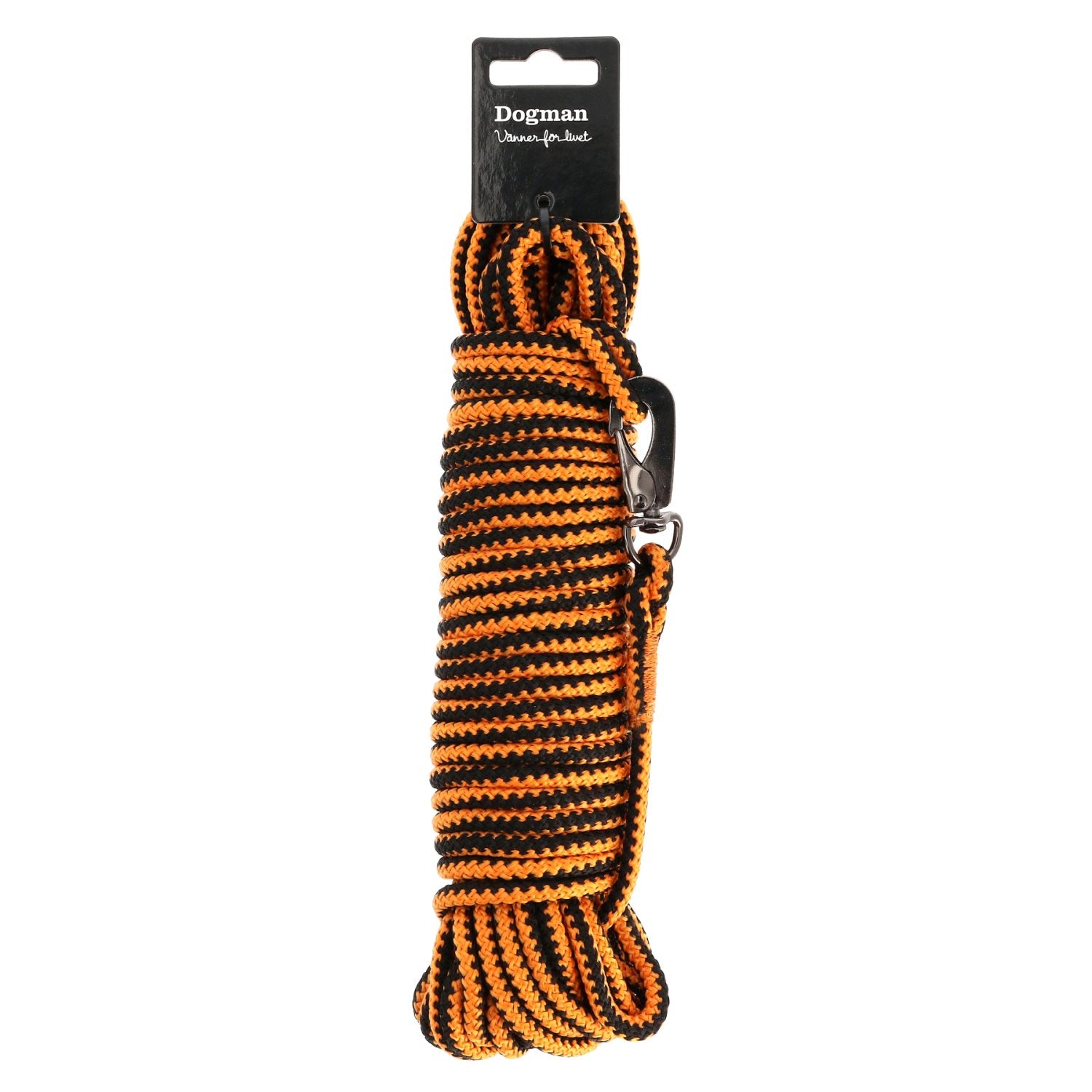 Spårlina Iris Flätad Orange 15m