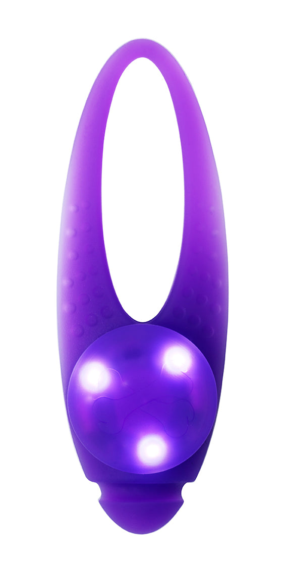 Blinklampa Basic Led Lila