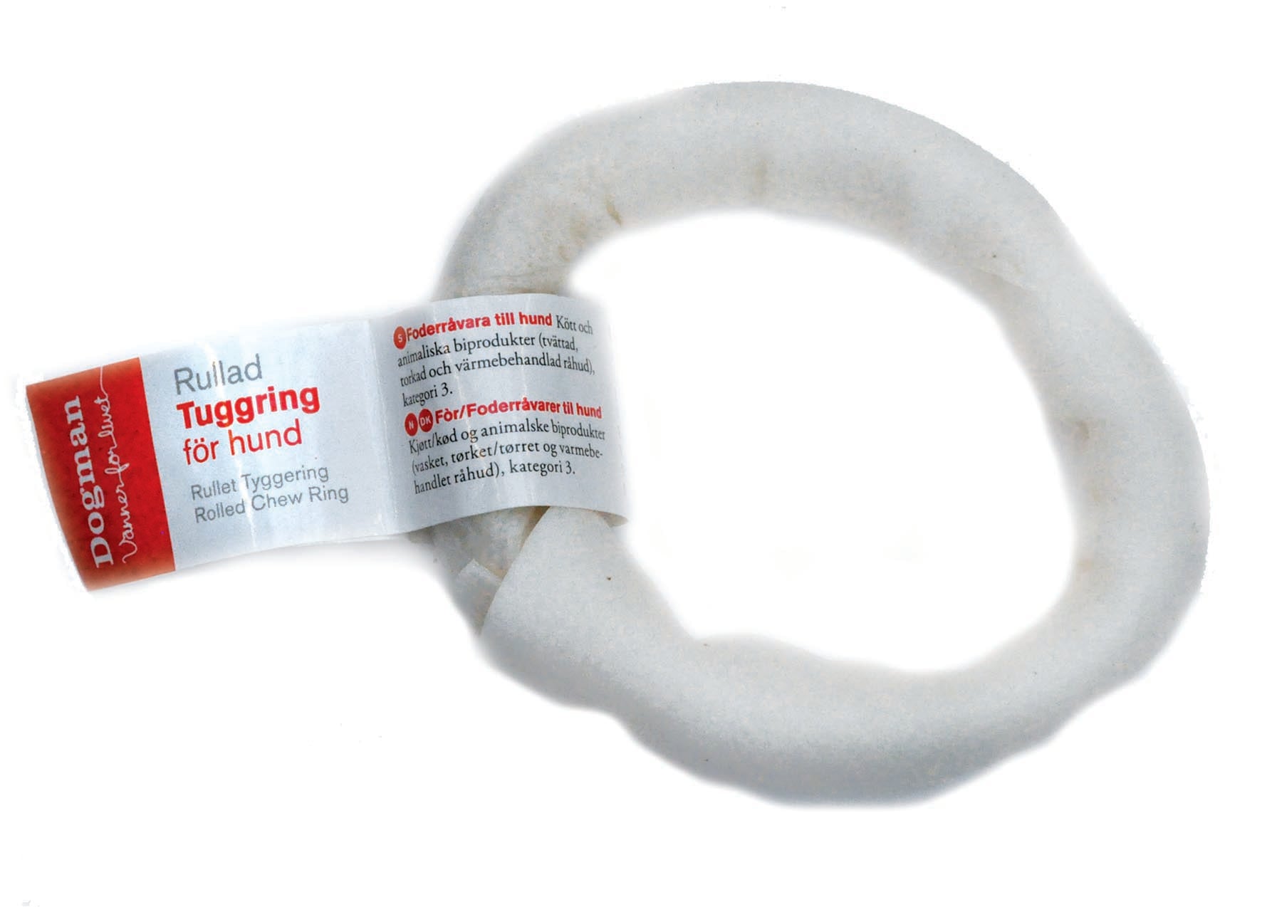 Tuggring Rullad Opackad Vit 7,5cm