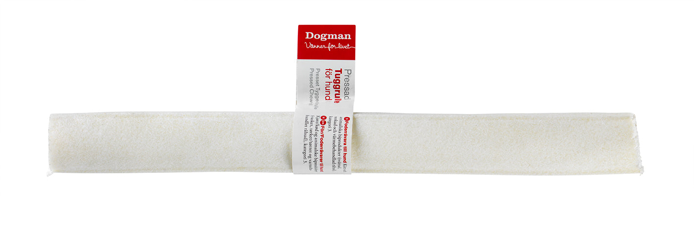Tuggrulle Pressad Grov Vit 25cm