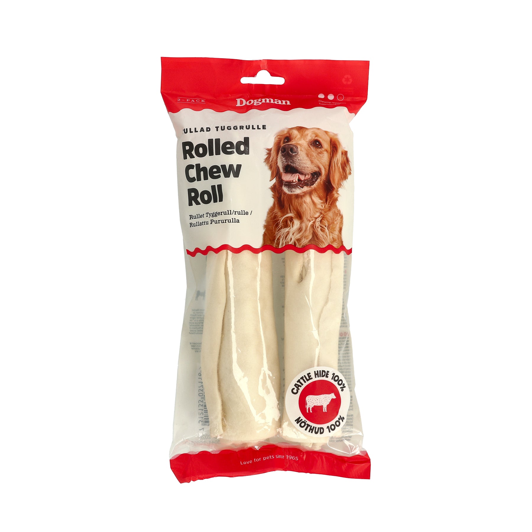 Tuggrulle Rullad 2p Vit 20cm