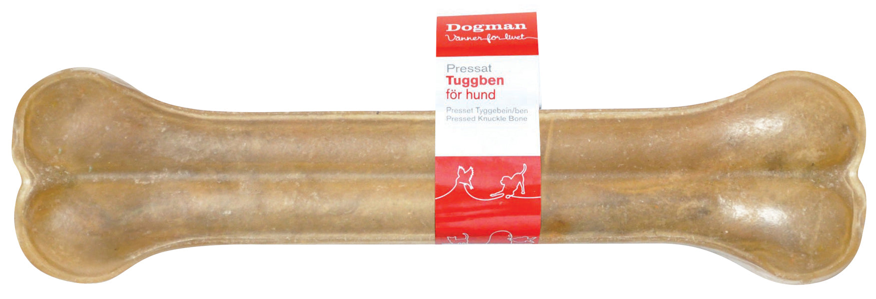 Tuggben Pressat Opackat Brun 21cm