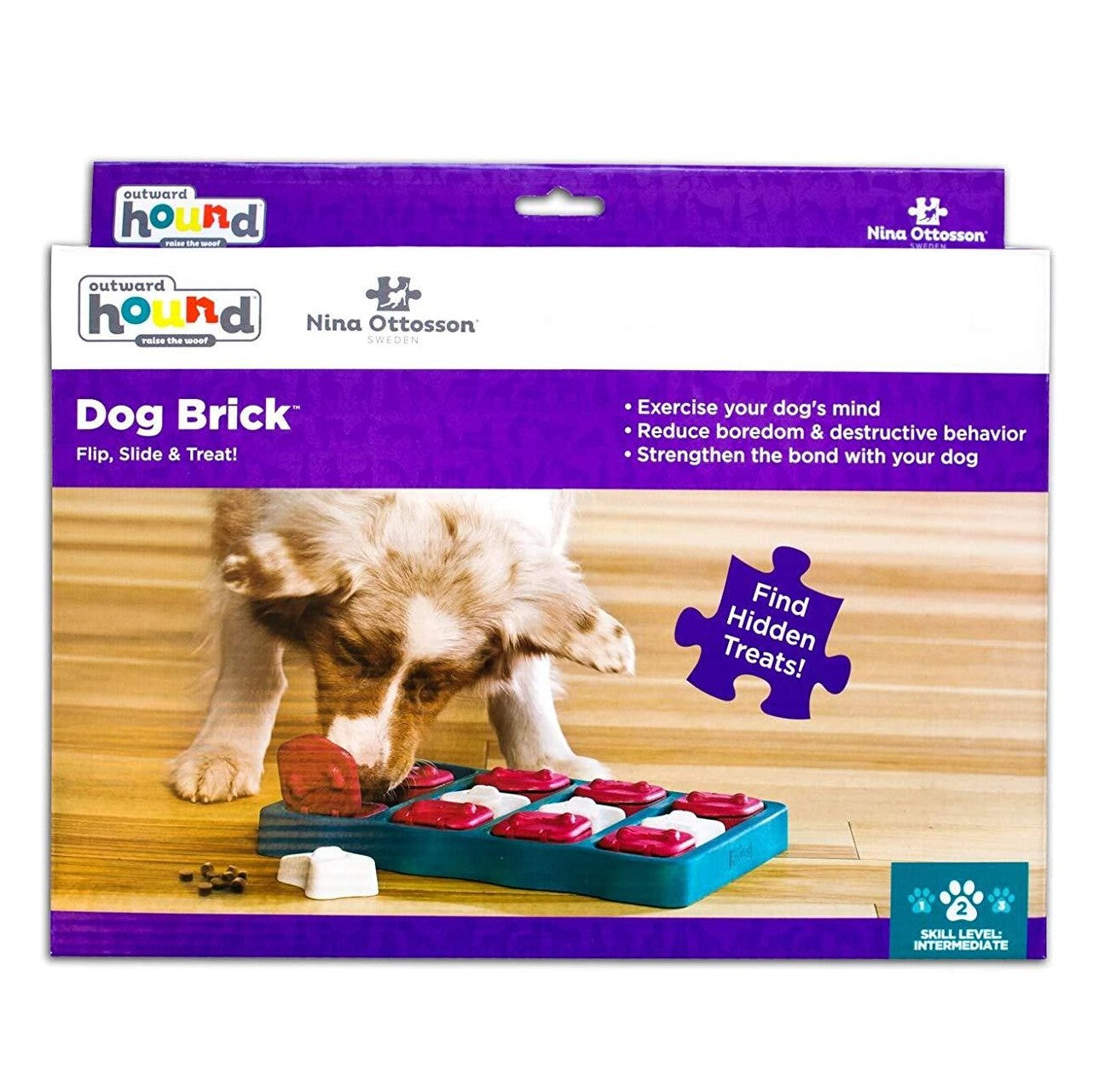 Aktiveringsleksak Brick 2 Turkos