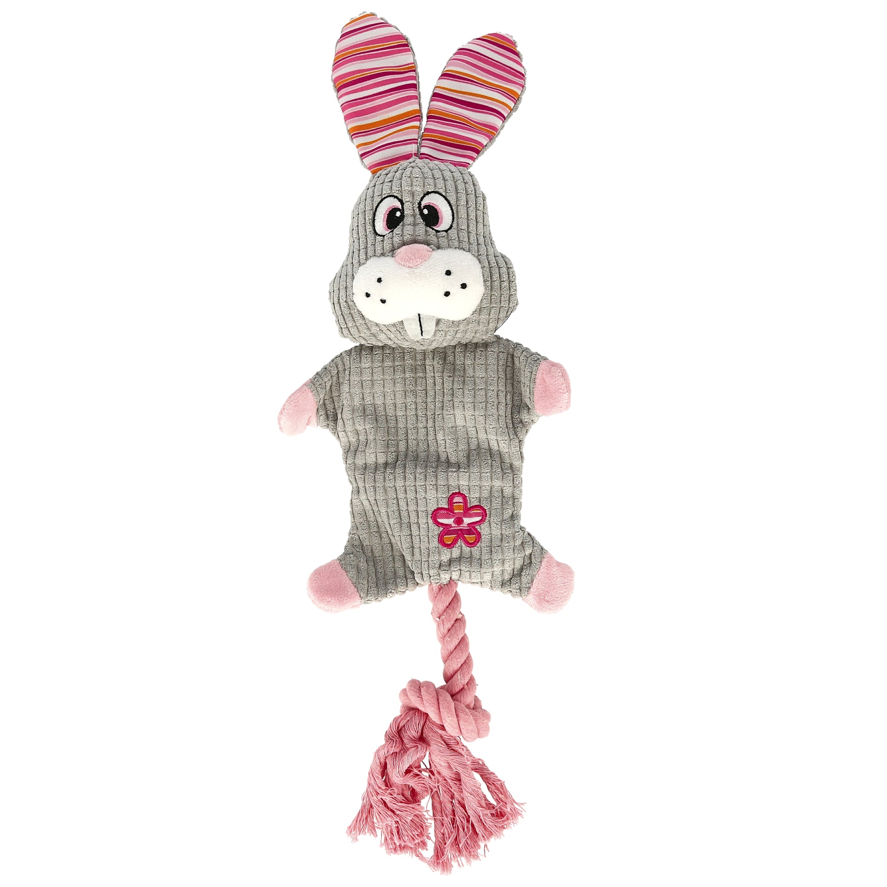 Leksak Rabbe Prassel Grå