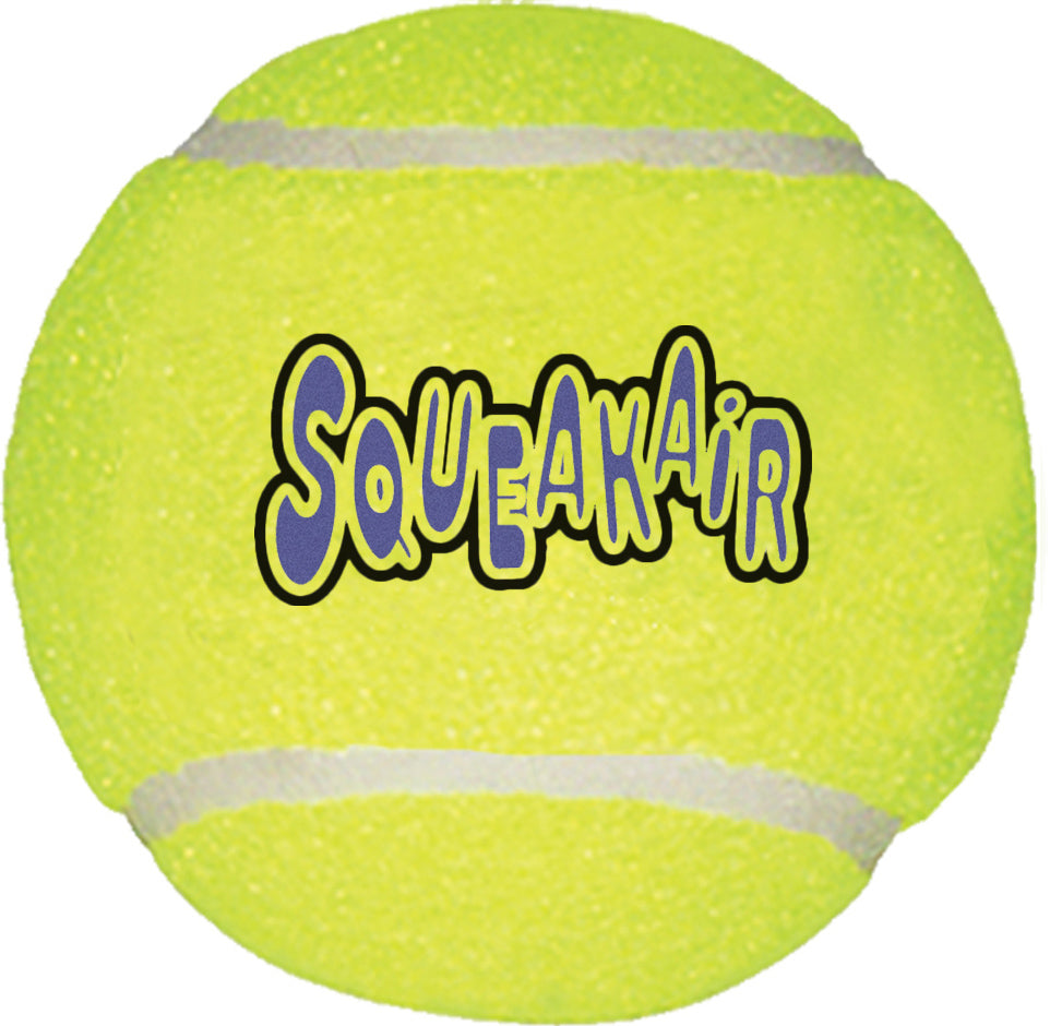 Leksak Squeakair Tennisball Gul L