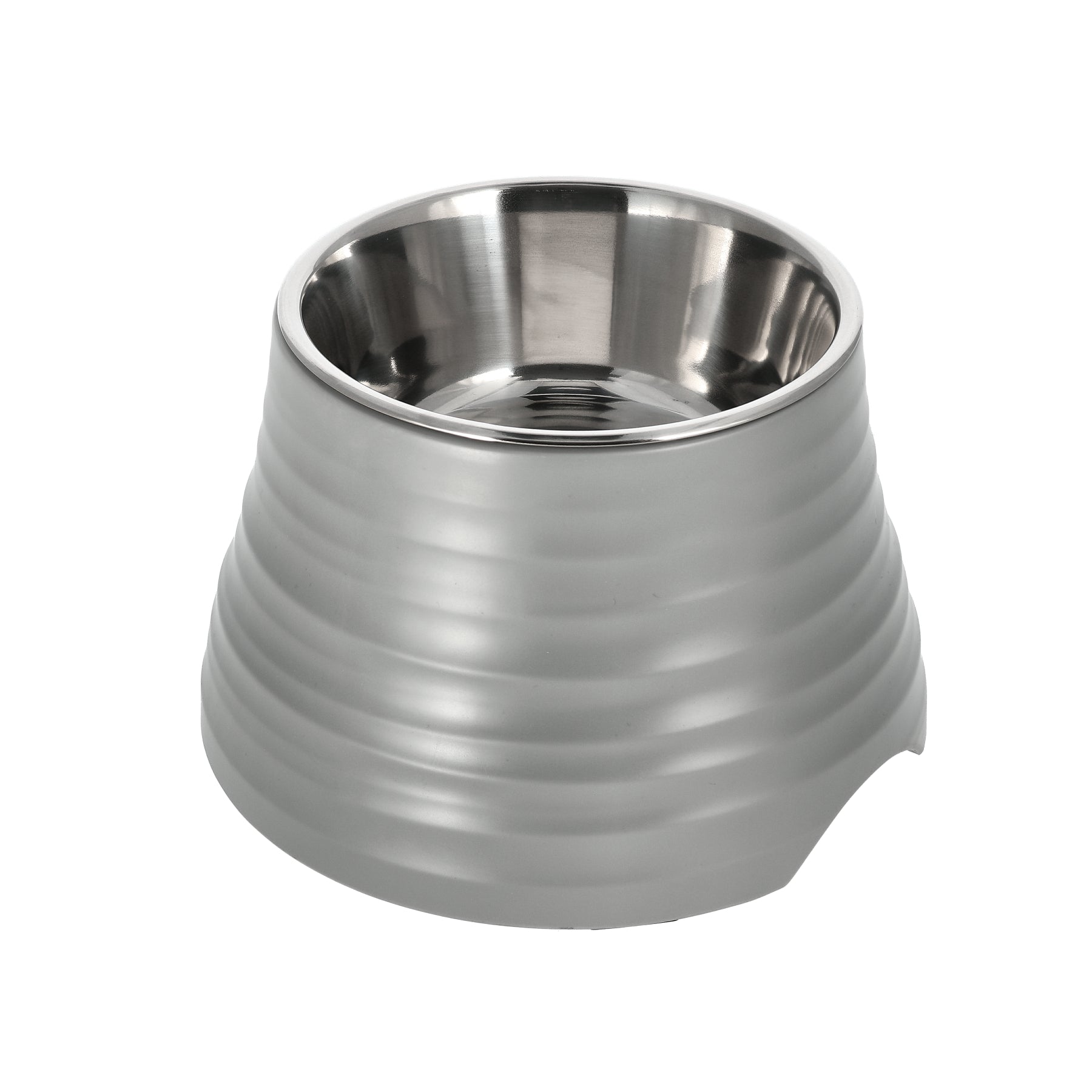 Matskål Amy Hög Grå 400ml