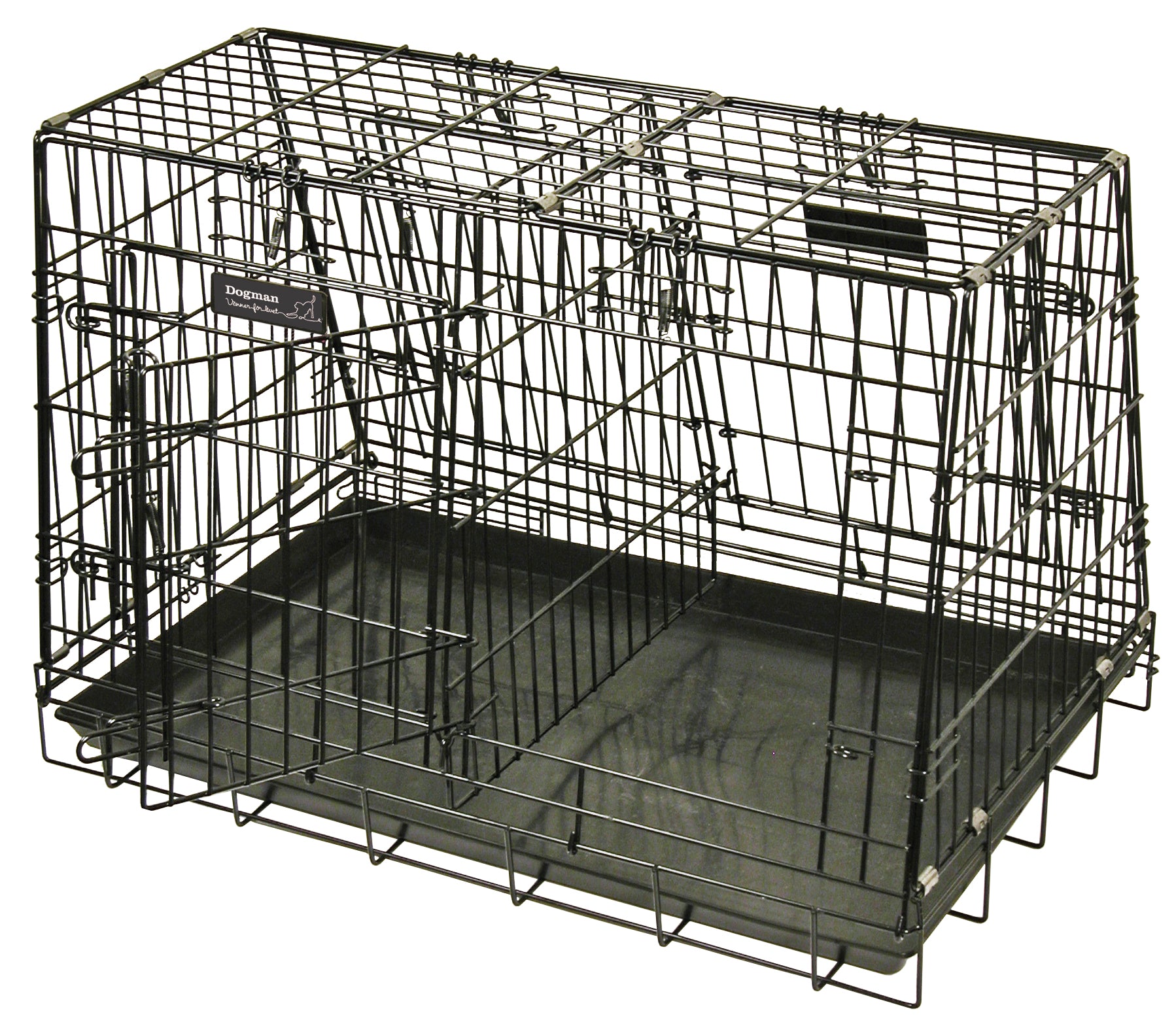 Double Sloping Standard Steel Cage