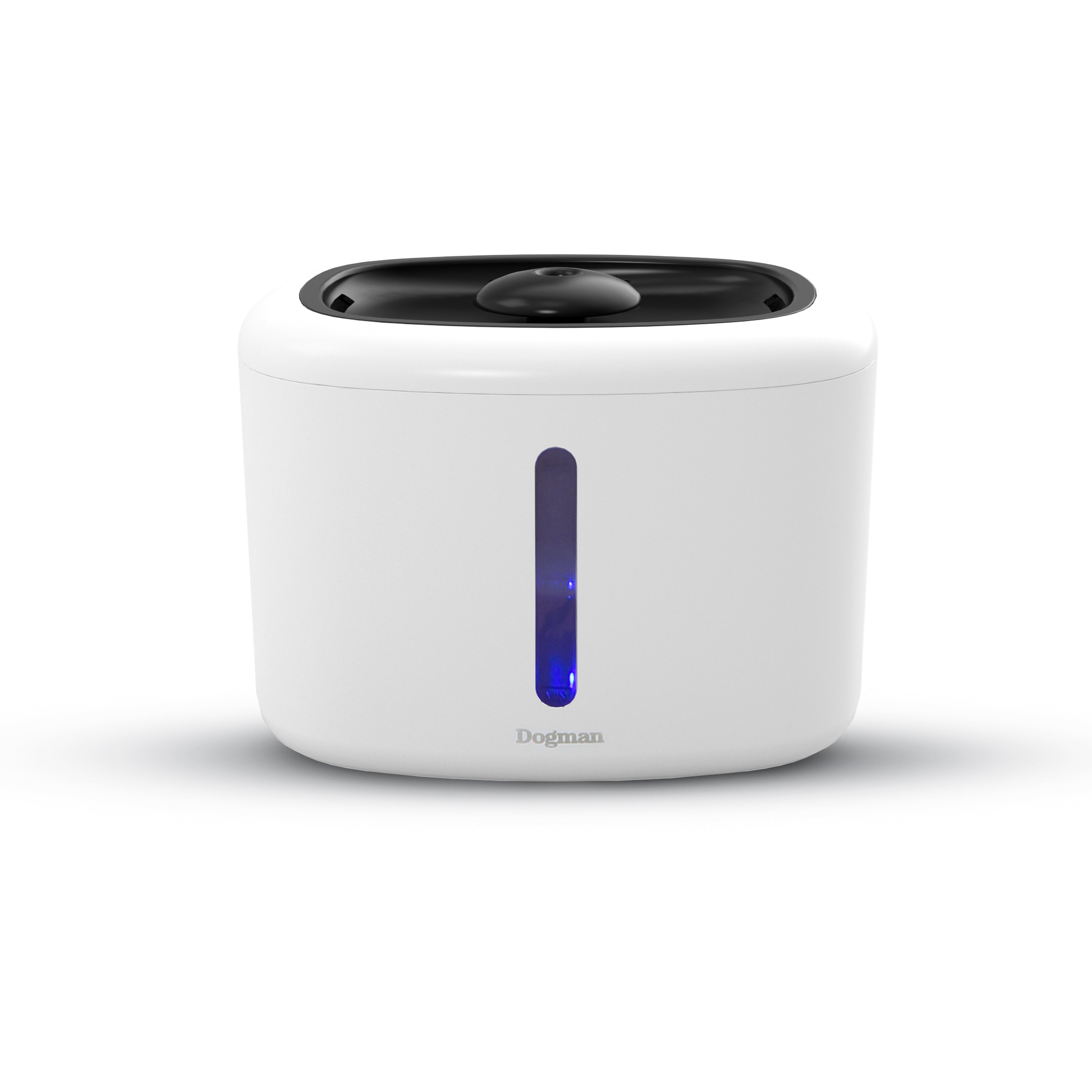 Vattenfontän Vit/svart 2,5l