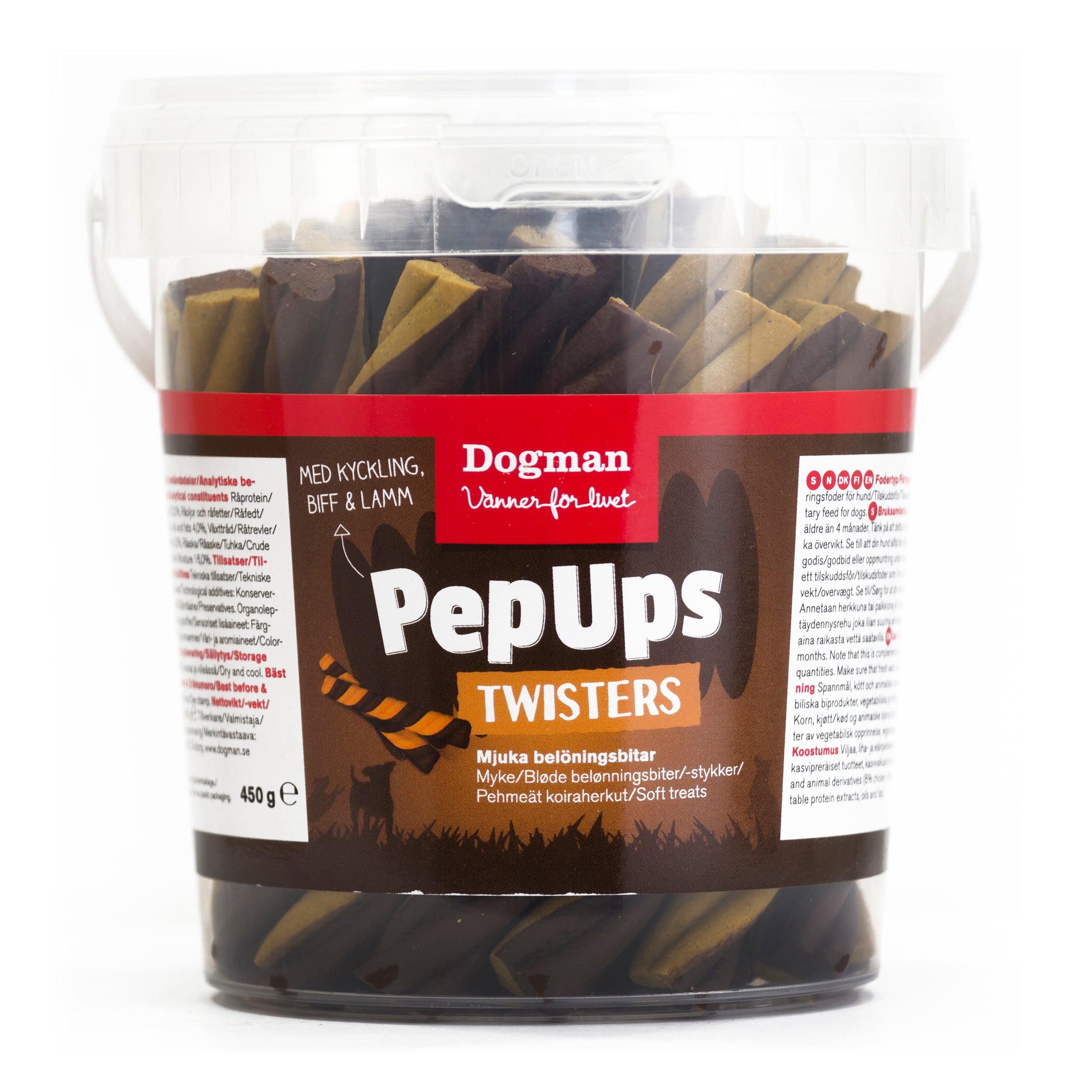Pepups Twisters 3-flavours