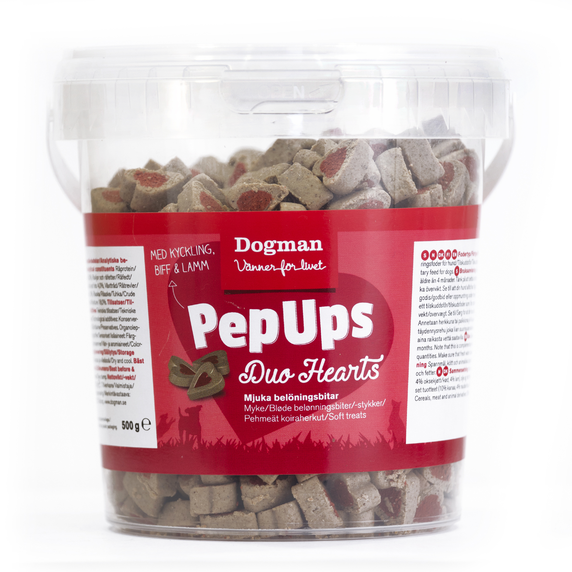 Pepups Duo Hearts 3-flavours