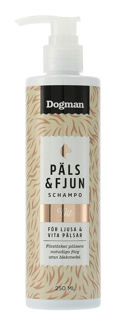 Päls & Fjun Vit Hundschampo 250ml