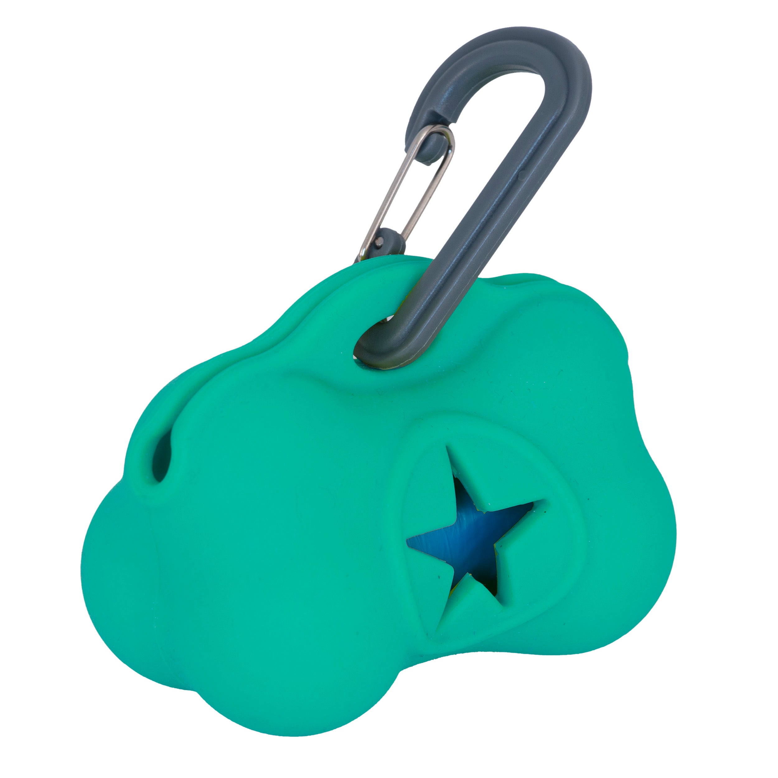 Bajspåsehållare Soft Silikon Turkos