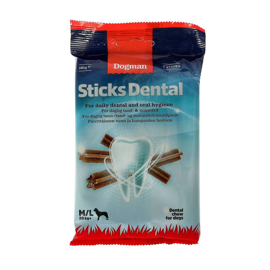 Dogman Sticks Dental Box M/L 7st