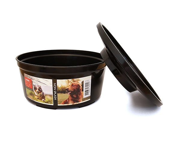 Active Canis Non-splash Bowl Black 1,4 liter, 18 cm