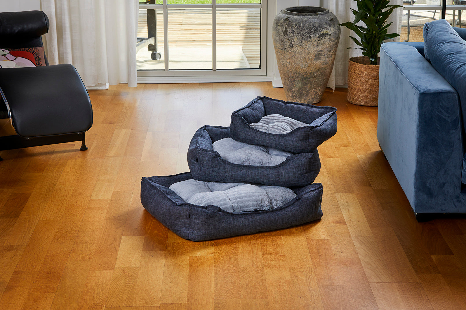 Classic Lord Hundbädd Grå S