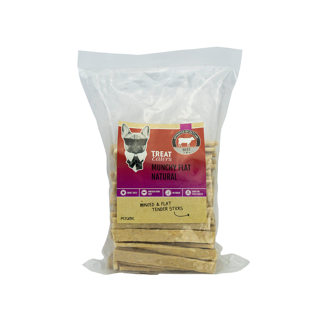 Treateaters Treateaters Munchy Flat Natural, ca 100p, ca 700g