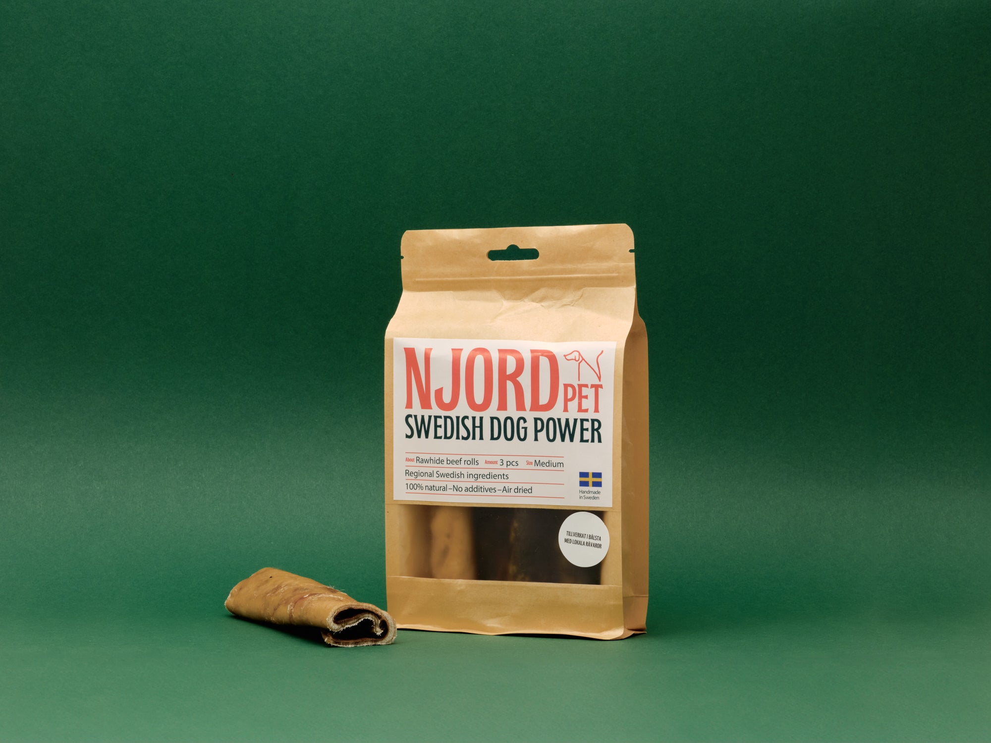 Njord Pet Nötrulle 3p Medium