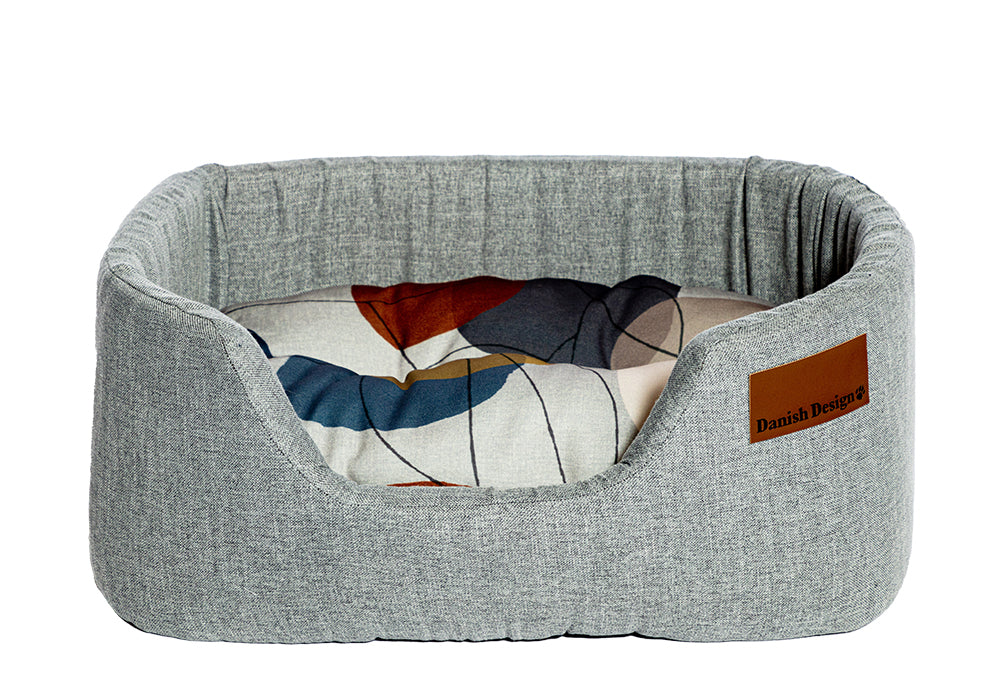 Colour Block Silver Lux Slumber Bed M