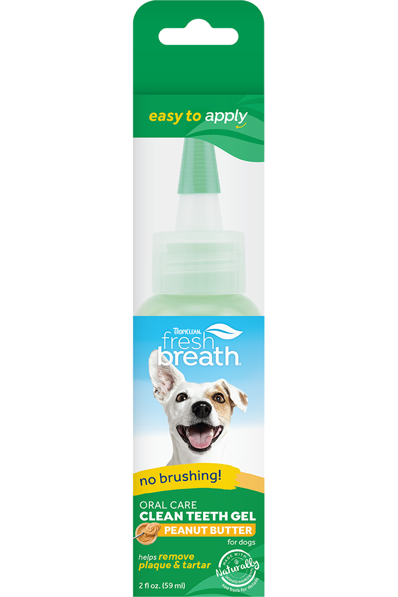Tropiclean Clean Teeth Oral Care Gel Peanut Butter