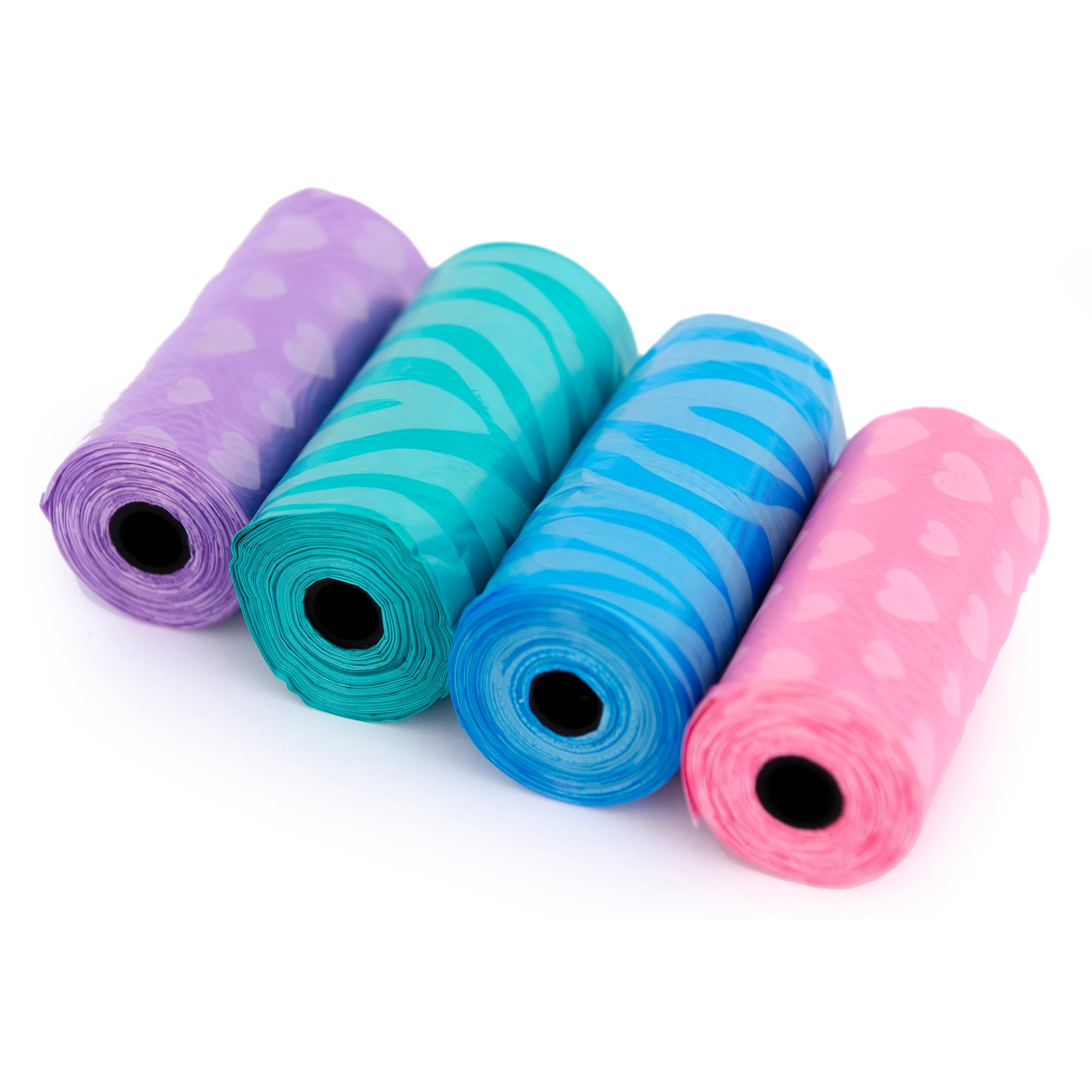 Bajspåsar Mini Mixade färger 4x20p