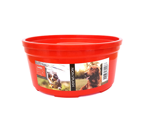 Active Canis Non-splash Bowl Red 1,4 liter, 18 cm