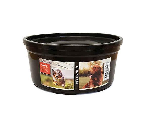 Active Canis Non-splash Bowl Black 1,4 liter, 18 cm